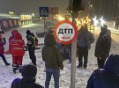 Під Києвом водій Ford на швидкості вилетів на тротуар і збив 35-річну жінку. За кермо сів п'яний