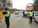 Під Києвом на Новоірпінській трасі сталася аварія. Фото: dtp.kiev.ua