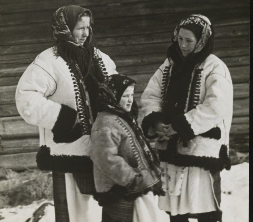 Прикарпаття: як гуцули зимували 90 років тому (ФОТО) Прикарпаття: фото 90-річної давнини зробили по селах нинішньої Івано-Франківської області,