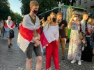 У Києві під посольством Білорусі проходить акція пам'яті ...