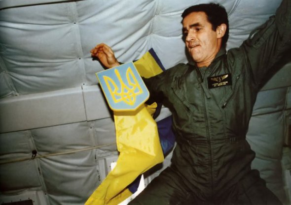 Перший космонавт незалежної України Леонід Каденюк
