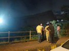 Обваленная эстакада в Мумбаи