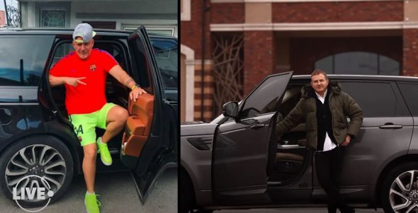 Потап и Юрий Горбунов ездят на Range Rover