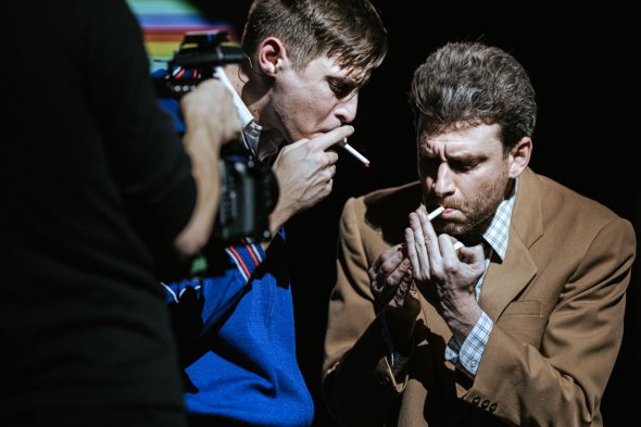 Під час вистави "Антрацит" актори курили на сцені