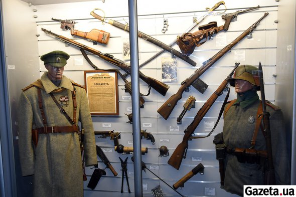 Оружие и амуниция Первой Мировой войны Кайзеровской Германии и Российской императорской армии