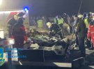 У Харкові вантажівка MAN розчавила автомобіль таксі Renault Logan. Загинули 40-річний водій таксі та його пасажирки – 49-річна жінка із 3-річною онукою