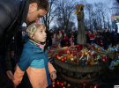 Подібні акції пам’яті жертв Голодомору пройшли сьогодні у багатьох українських містах 