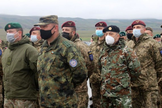 В учебно-тренировочном центре НАТО и Сил обороны Грузии закончились военные учения «Кленовая арка-2021» с участием Украины