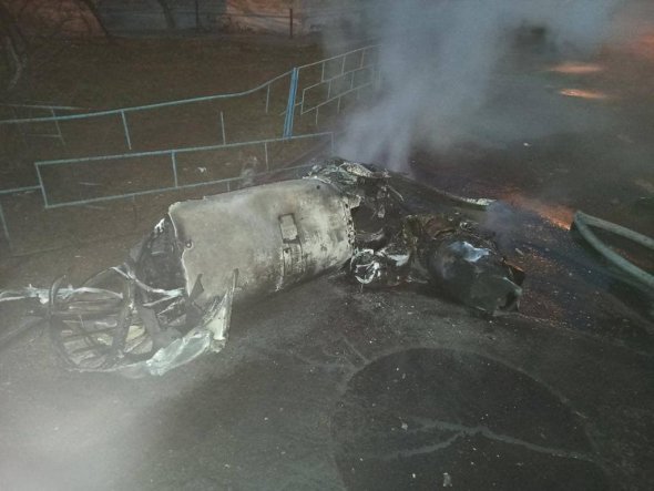 25-ДПРЧ тушить предмет, схожий на БПЛА