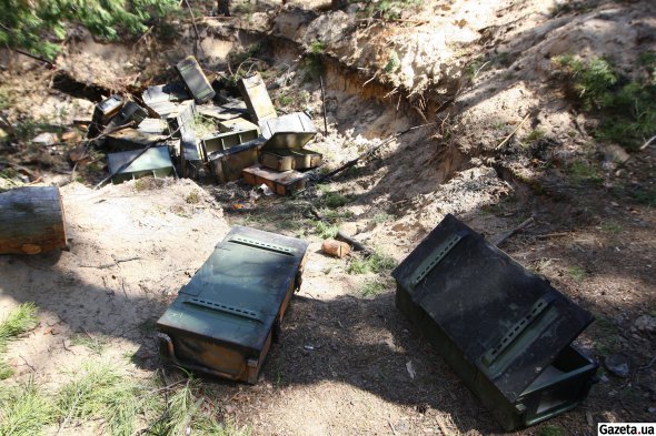 У лісі щодня детонують снаряди, які залишили після себе росіяни