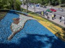 Панно з квітів "Привид Києва"