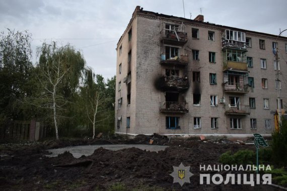 Полиция Донецкой области документирует последствия 16-ти вражеских ударов 