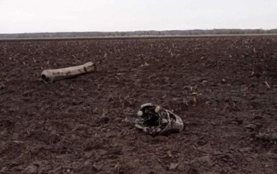 У Брестській області Білорусі впала ракета