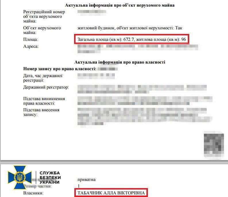 У Табачника СБУ нашла и арестовала имущество