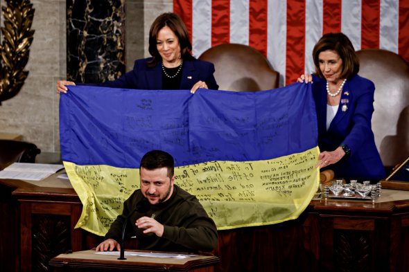 Украинский флаг в Конгрессе США
