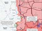 Карта бойових дій в Україні від американських аналітиків