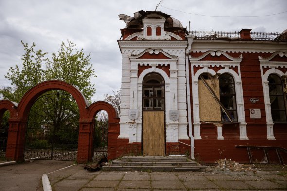 Сліди війни у прифронтовому місті Гуляйполі Запорізької області 