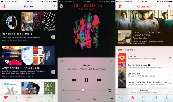 Інтерфейс "Apple Music"