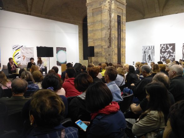 Дискуссия Оксаны Забужко с польской писательницей Ольгой Токарчук