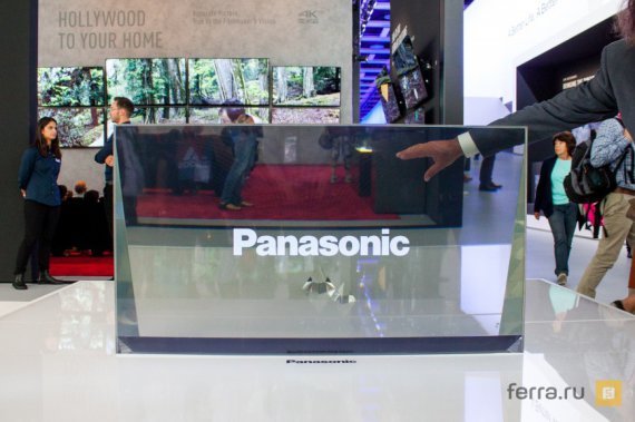 Panasonic випустила прозорий телевізор майбутнього