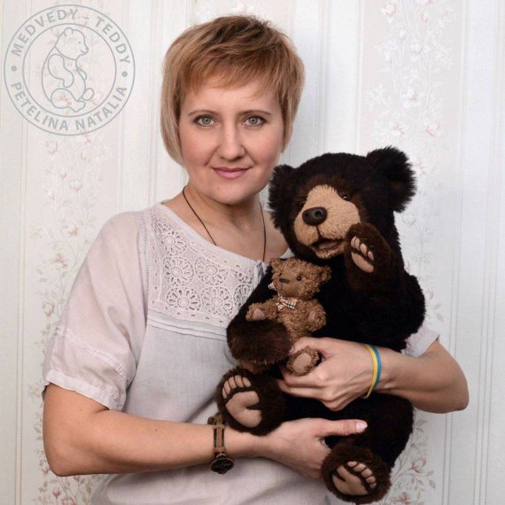 Наталія Петеліна шиє реалістичні  іграшки