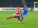 "Динамо" уступило "Скендербеу" на выезде в Лиге Европы