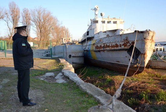 Найстаріший військовий корабель України доживає віку у Ізмаїлі на Одещині