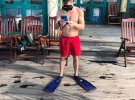 Олег Верняев оттягивается на Мальдивах