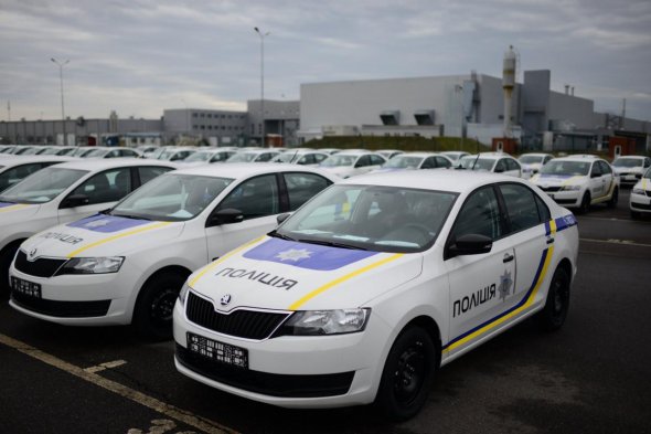 Автомобілі для Національної поліції склали в Україні