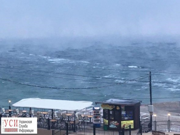 Море возле Одессы начало испаряться