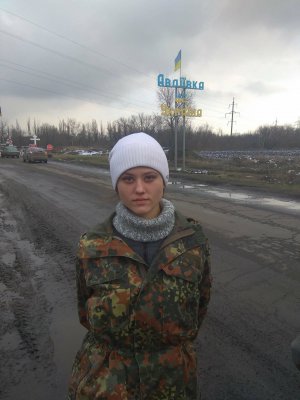 Катерина Вергай вчиться на медсестру. Торік у грудні вперше побувала в зоні АТО. Каже, в Авдіївці вразили якісні дороги й українська мова
