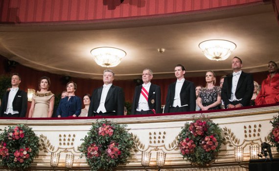 У Віденській опері звучить гімн Австрії