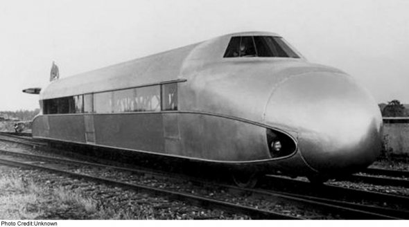 Найшвидший поїзд на землі намагалася створити ще в 1929 році 