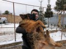 Найденный Бантик и его владелец киевлянин Михаил Бойко