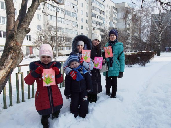 По завершенню заняття, кожна дитина йде з готовим виробом