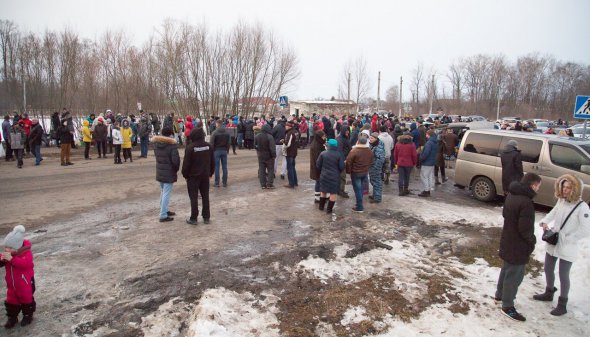 Акция в Волоколамске 27 марта 2018 года
