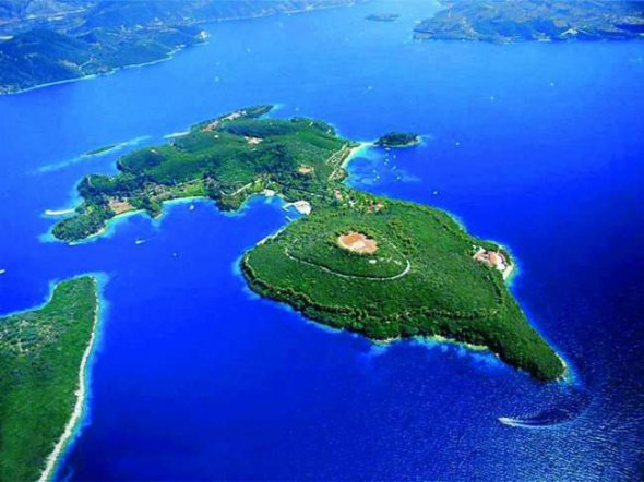 Остров Скорпиос. Греция