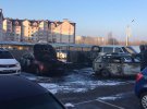 В Киеве сгорело 5 автомобилей на иностранном регистрации