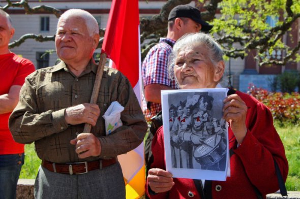 В Одесі спробували провести марш до 1 травня