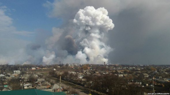 23 березня 2017 року близько 3 ночі у Балаклії стався вибух. На той час на складах знаходилося приблизно 125 тис. тонн боєприпасів