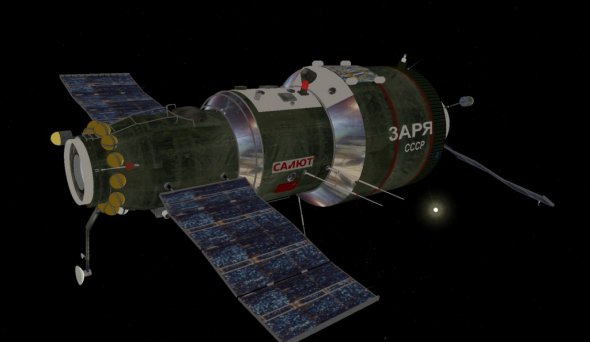 Космічна станція Салют 1 була запущена на орбіту Землі 19 квітня 1971 року. Фото: 24smi.org
