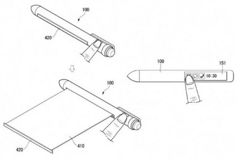   LG has created a smartphone in the form of a pen 