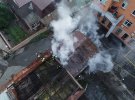 У Києві зайнялася 2-поверхова будівля покинутого дитячого садка