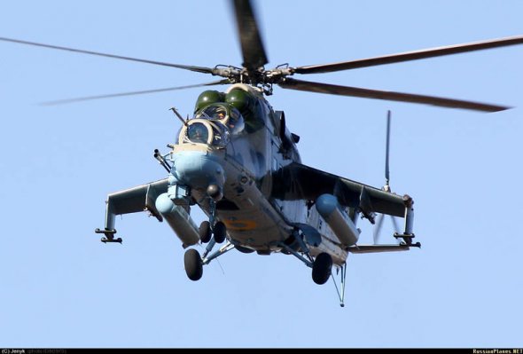 Український гелікоптер МІ-24
