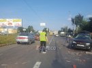 В столице произошло двойное ДТП
