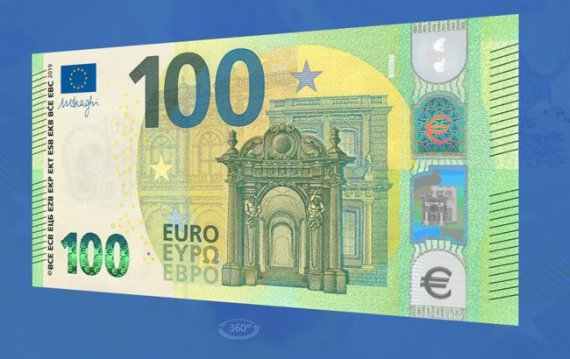 У Євросоюзі показали нові банкноти номіналом 100 і 200 євро