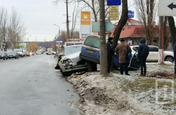 U Kryvomu Rozi stalas' avarija