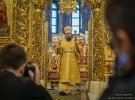 Предстоятель поместной Православной церкви Украины провел первую литургию. Фото: Аpostrophe