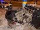 U Dnipri inoparka vrizalasya v lixtarnyj stovp