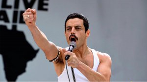   Rami Malek starred, the Queen Freddie Mercury Leader Photos: screen capture of the movie 
